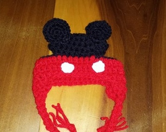 Mickey Mouse Dog Hat, Minnie Mouse Dog Hat, Crochet Dog Hat, Winter Dog Hat, Dog Accessories, Dog Clothing