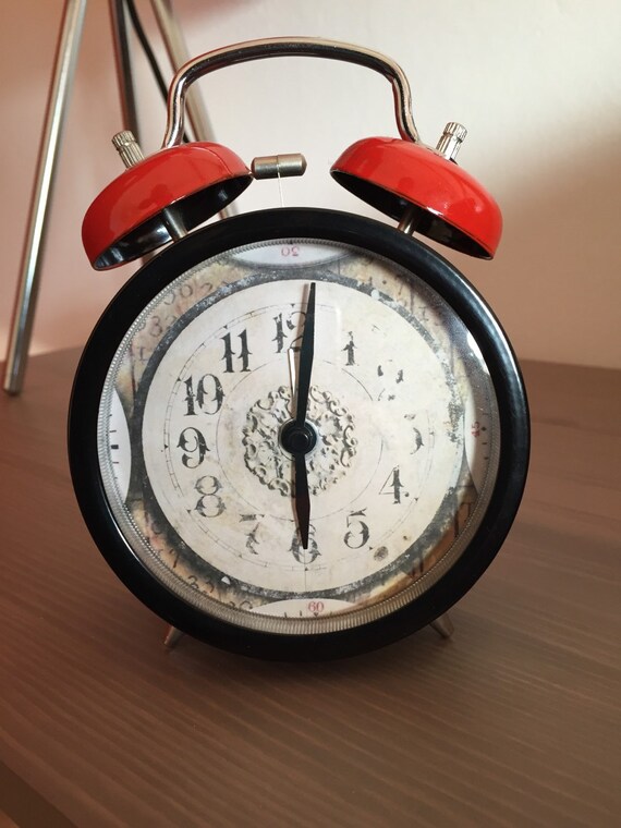 Altered retro ikea Dekad alarm clock