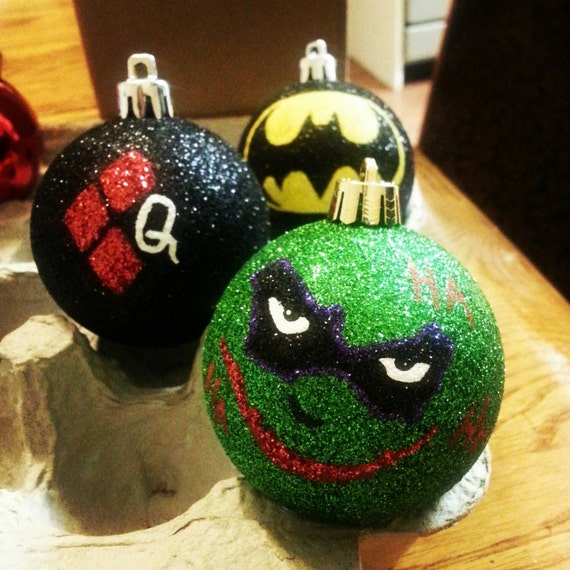 batman harley quinn and joker christmas ornaments batman harley quinn and joker christmas ornaments
