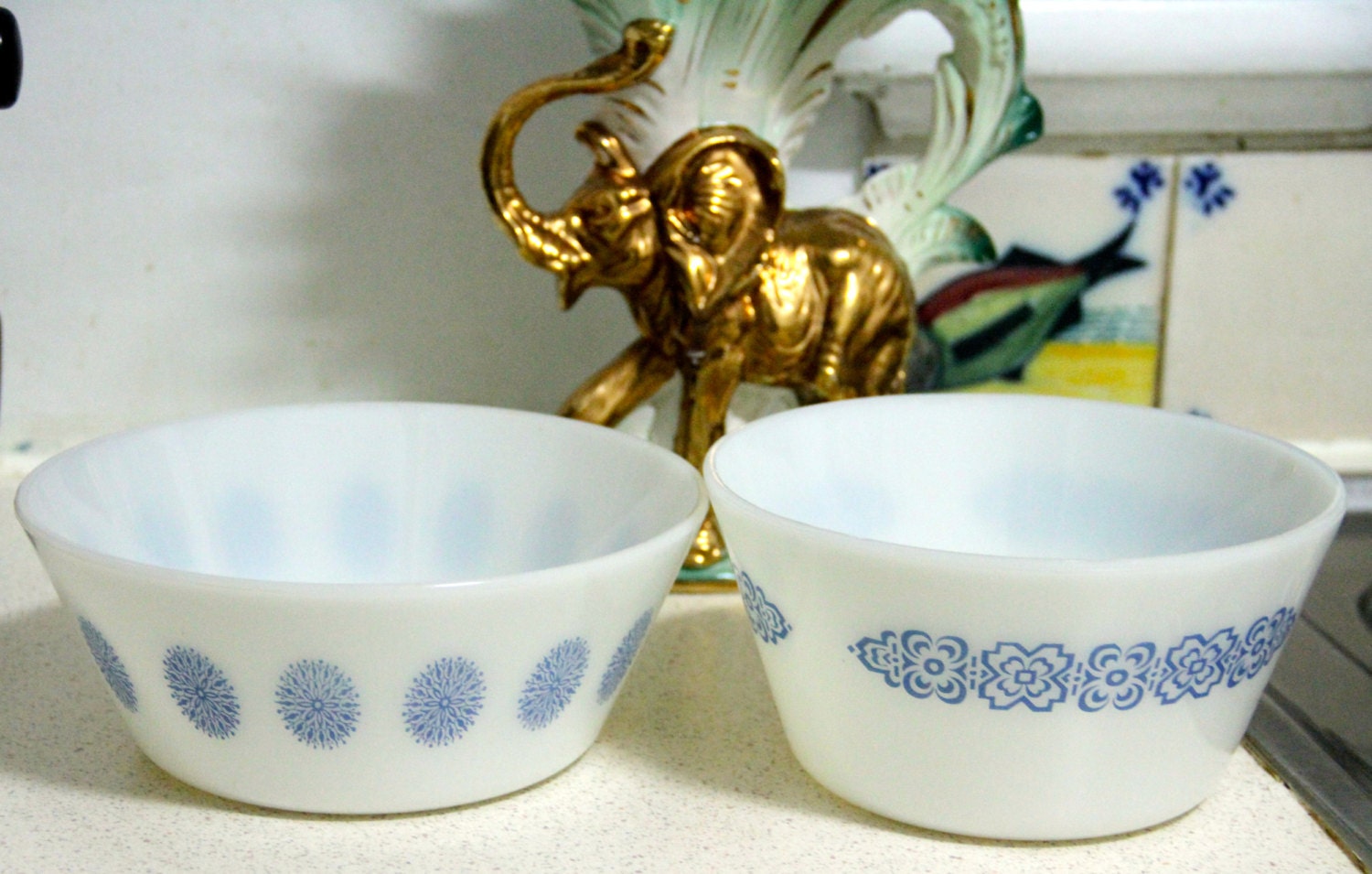 Vintage Schott Mainz Jenaer Glas Milkglass Casserole Dish Bowl Set ...