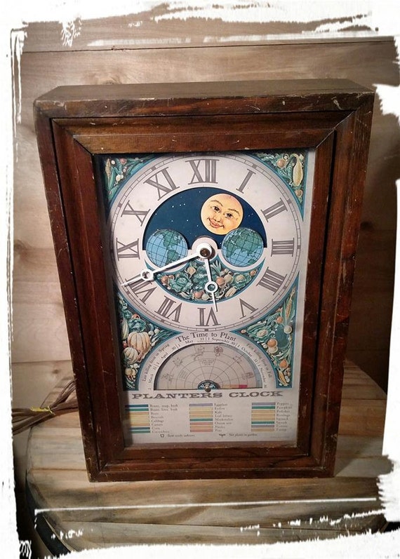 Vintage Fairfield Planters Clock Model 4 H Mechtronics Corp Ct