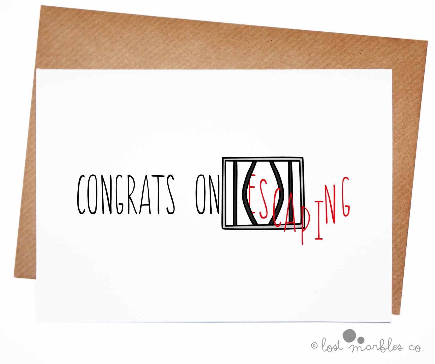 funny new job card leaving card congratulations