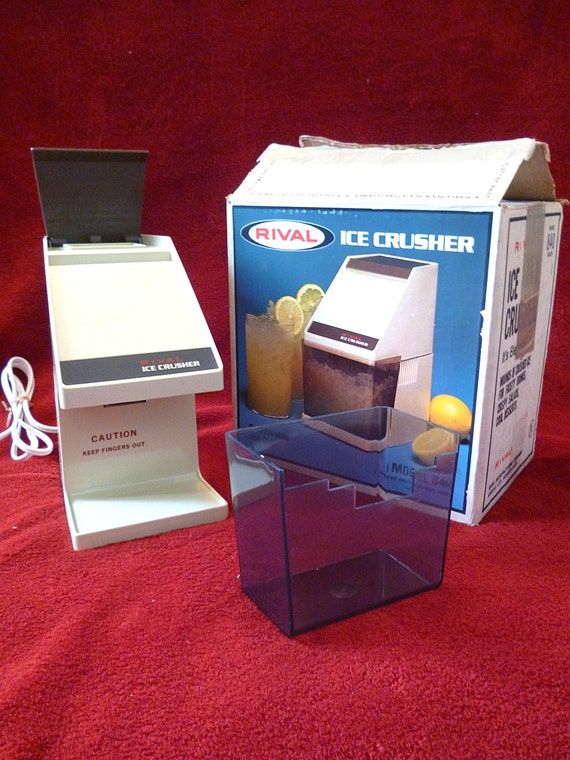 Vintage Electric Ice Crusher from Rival 1970s by MyFoundVintage