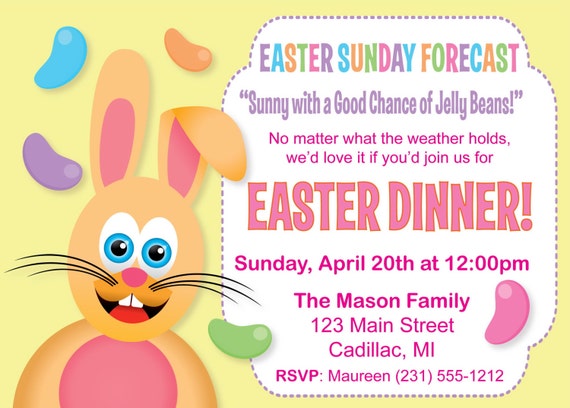 Funny Easter Egg Hunt Invitations 7