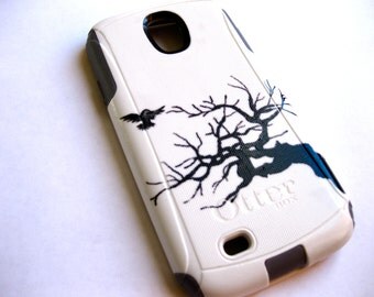 Galaxy S4 Otterbox Case, Otterbox Samsung Galaxy S4 Case Custom,tree Glitter S4 Case