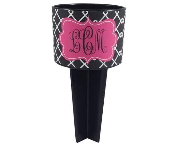 Items Similar To Beach Spiker Drink Holder Monogrammed Beach Cup Holder 