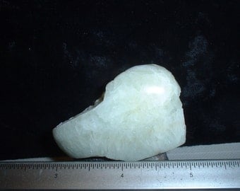 Light Green Prehnite vein Polished on one side
