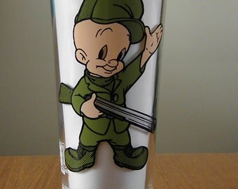 1973 Elmer Fudd Warner Bros Pepsi Collector Series Glass