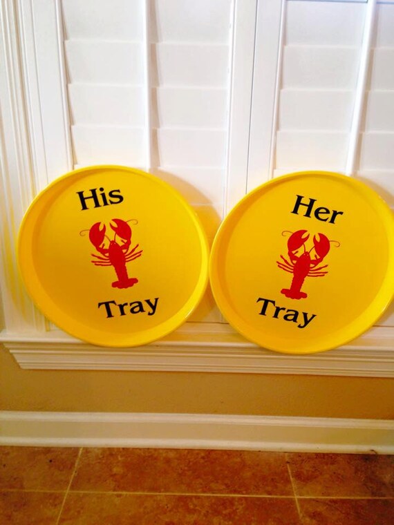 Items similar to Personalized Crawfish Trays on Etsy