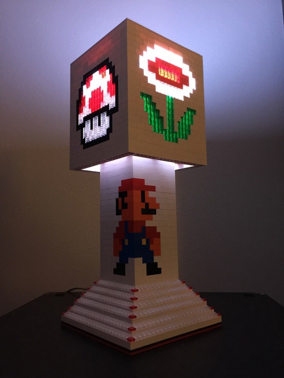 Mario Brothers LEGO Lamp