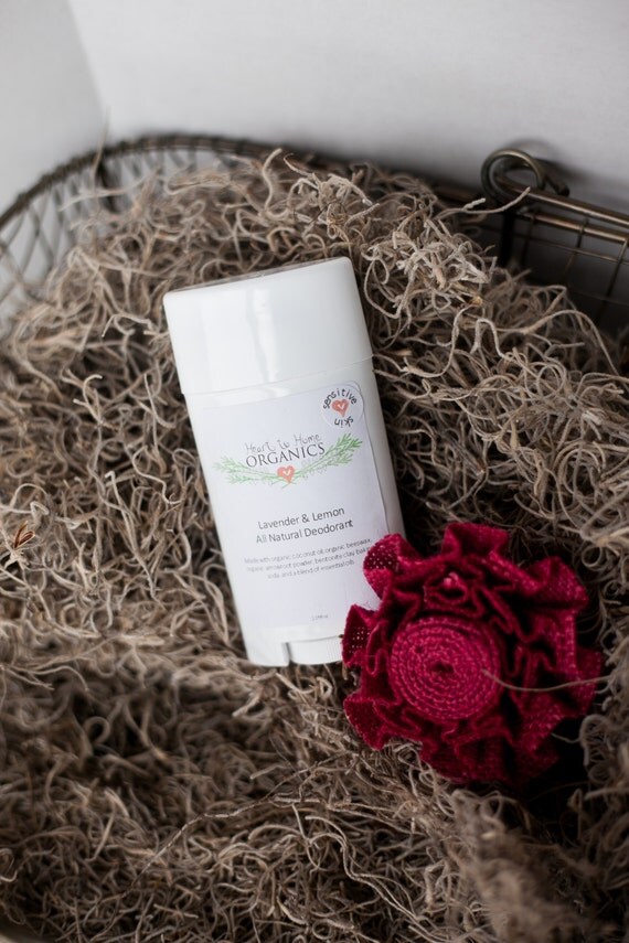 Organic All Natural Deodorant for Sensitive Skin ALUMINUM