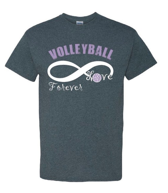 Volleyball Forever Infinity Symbol Love T Shirt