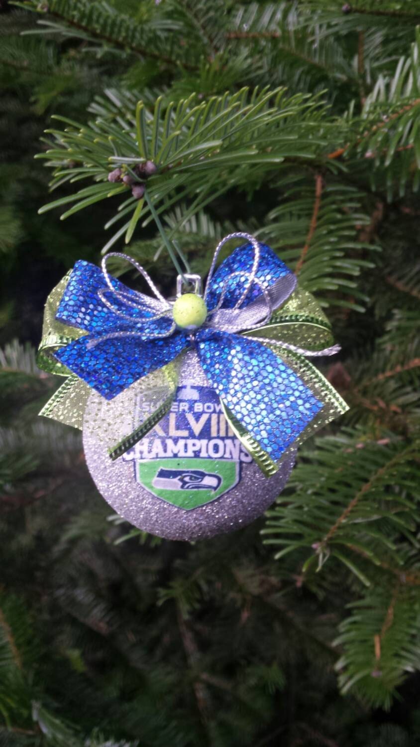 Seahawks Christmas Ornament