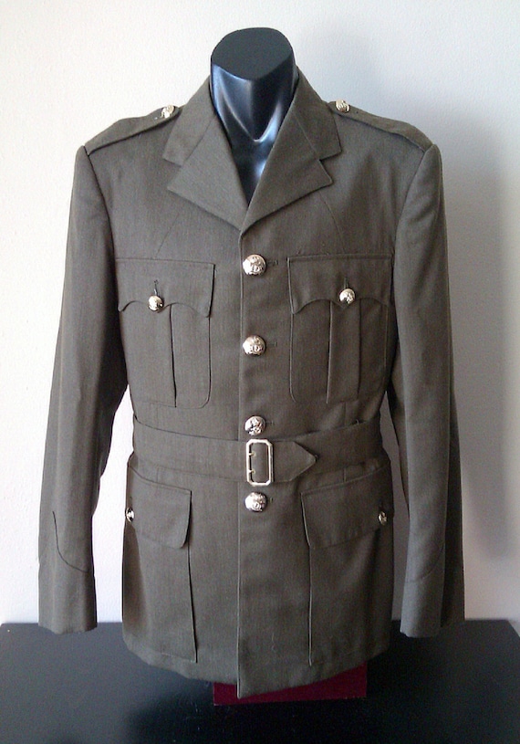 Items similar to Vintage Army Officer's Dress Jacket & Trousers. Custom ...