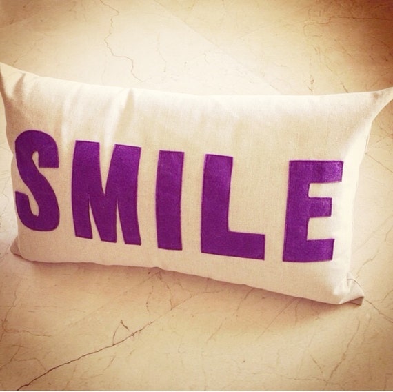 smile pillow