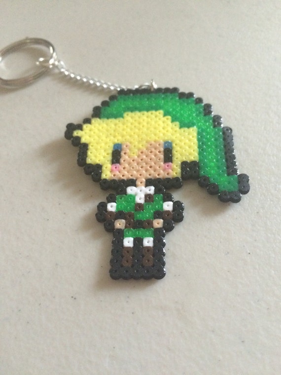 Items similar to Link Legend of Zelda Keychain on Etsy