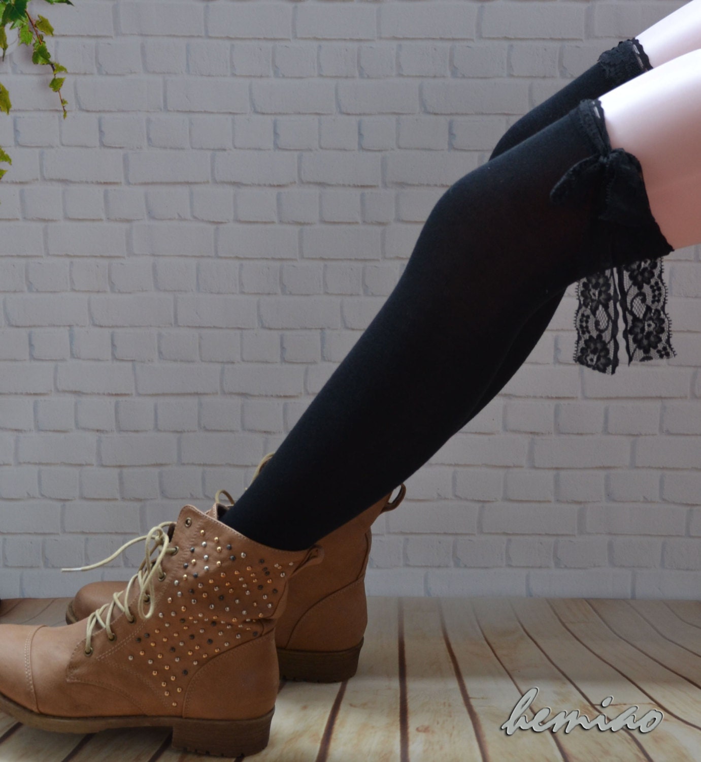 knee high sock booties