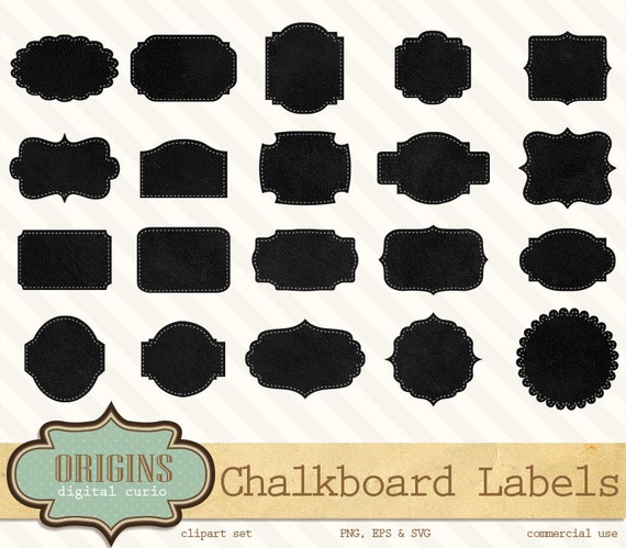 40 Chalkboard Frames LabelsTags Chalkboard Texture PNG and