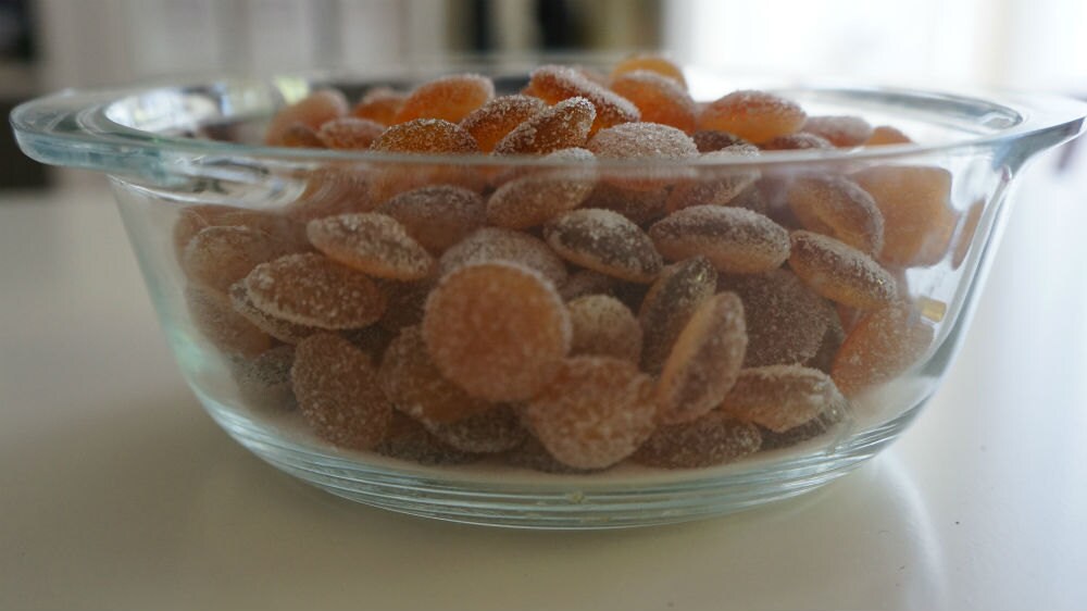 Round Hard Honey Candies Homemade Candy Natural Candy Gift