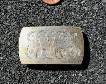 Silver - Belt Buckle - Sterling Silver Austin & Stone Company