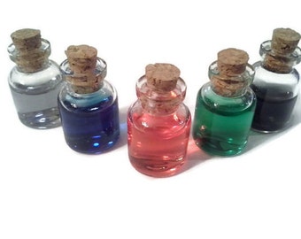 Legend of Zelda Ocarina of Time gross potions in a bottle health, mana, stamina, guardian link