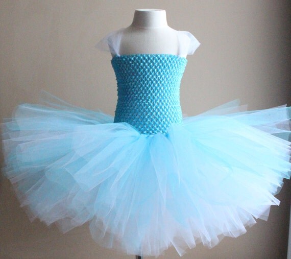 Baby tutu dress, petti tutu dress, crochet top dress flower girl dress