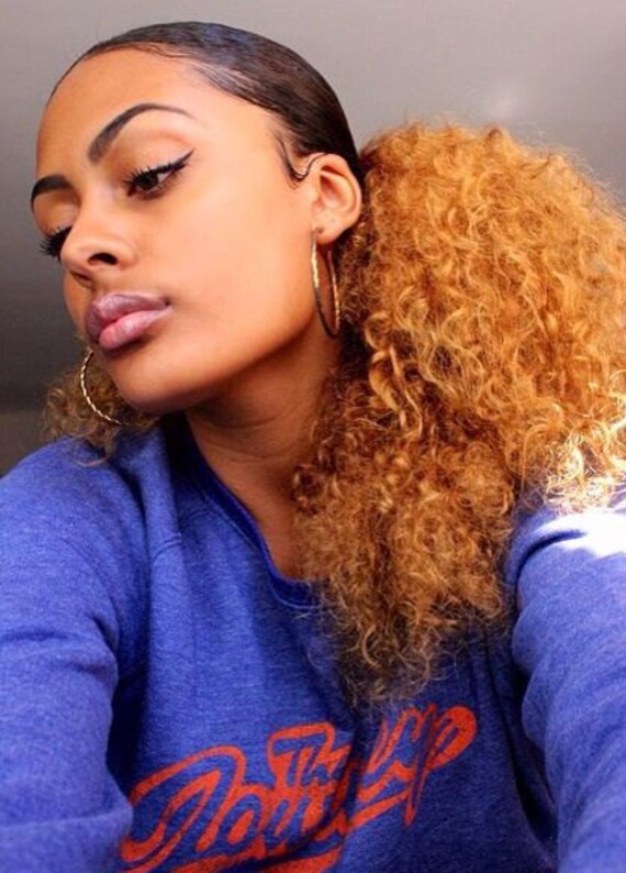 Balayage Dip Dye 8A Remy Human Hair by CherieHairExtensions