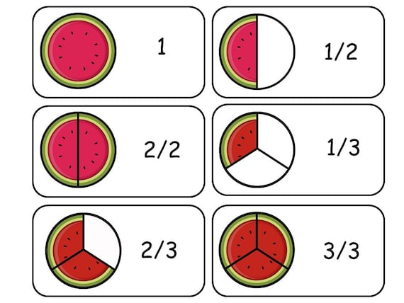 items-similar-to-download-and-print-your-own-watermelon-fraction-flash