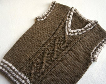 BABY BOY TANK TOP KNITTING PATTERN KNITTING PATTERN