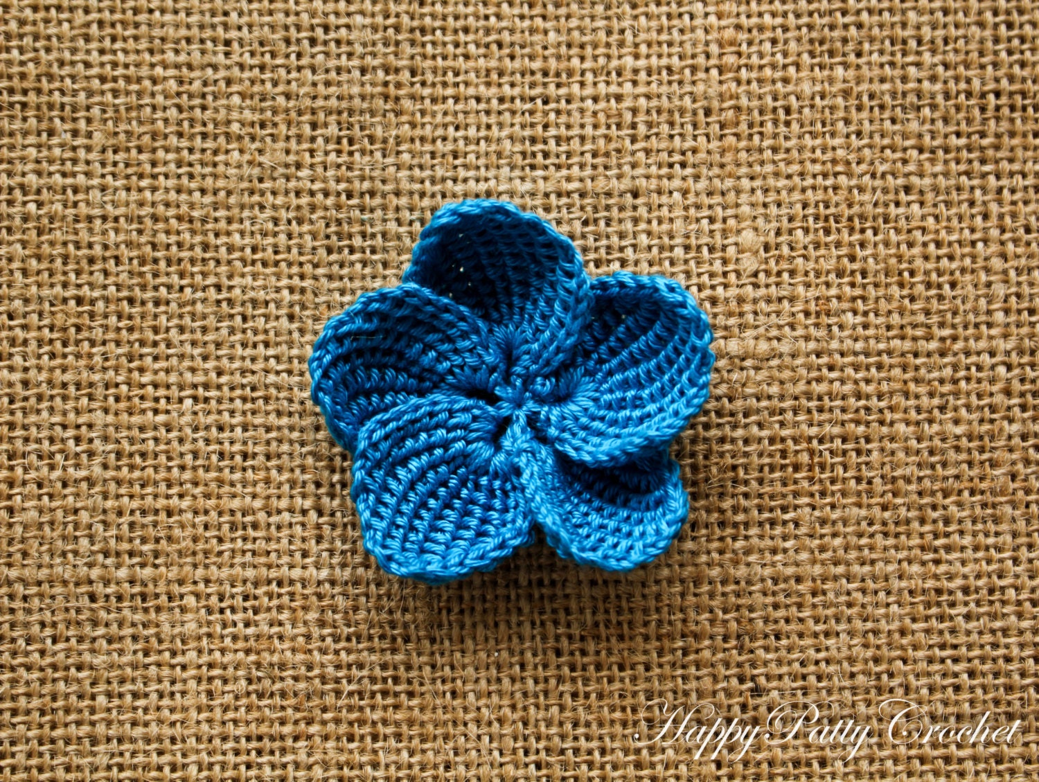 Crochet Plumeria Pattern and Instructions Crochet Flower