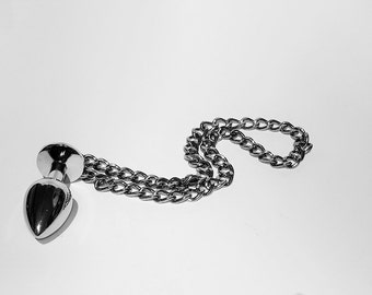 BUTT PLUGS Dildo CHAINED Butt Plug Sex Toys Metal Butt Plugs Anal Plug bdsm Toy Tail Butt Plug Sex Toy Cosplay Fox Sub Play Bdsm Toy