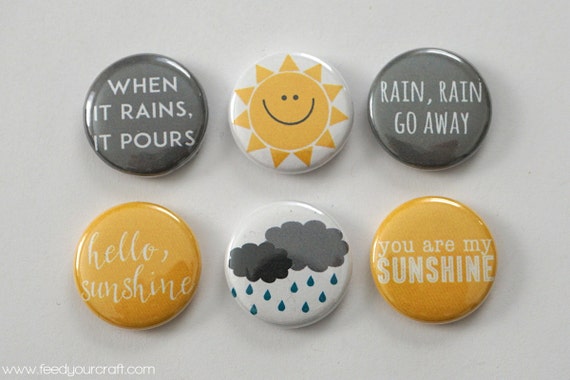 Insignes de Flair Mini Sun & de pluie