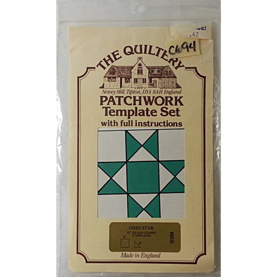 The Quiltery Patchwork Template Set