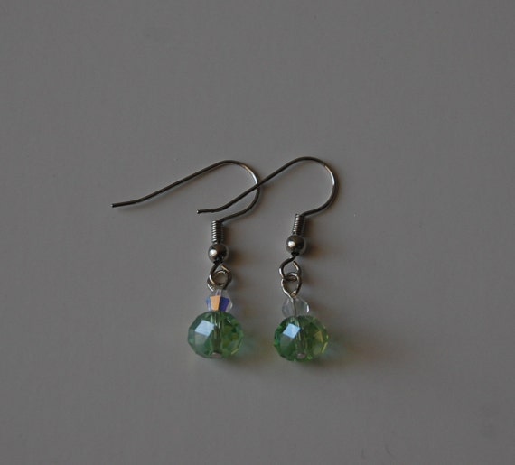 Green Earrings