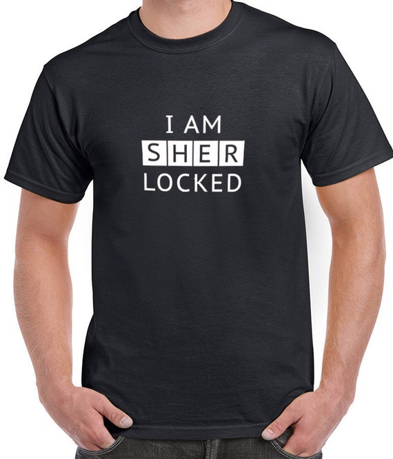 sherlock i am sher locked tv series tees t shirt sherlock i am sher locked tv series tees t shirt