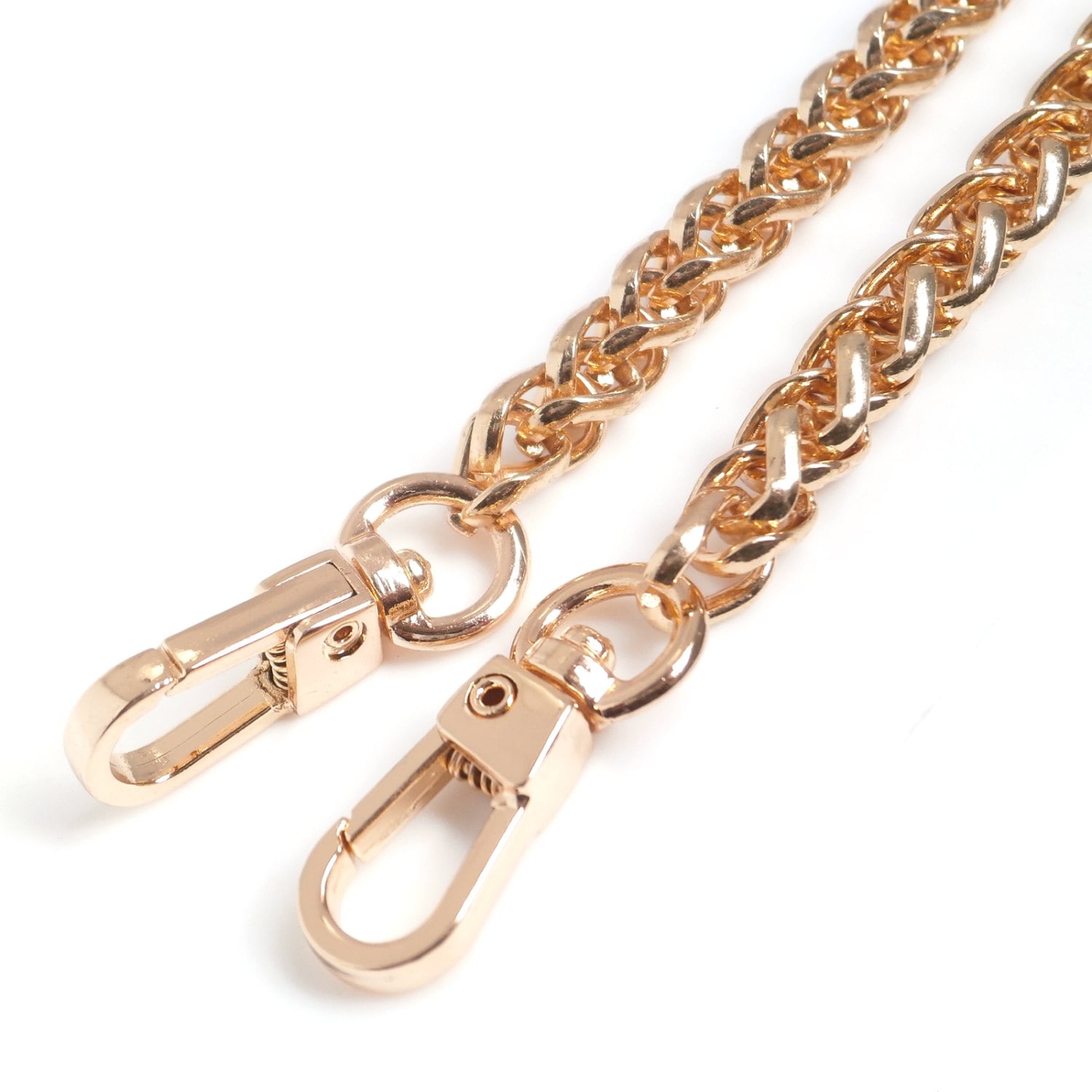DIY 7mm Width Golden Lantern Chain Purse Handles Handbag Chain