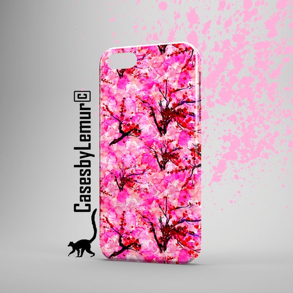  SAKURA Iphone case Watercolor Iphone 6 case Japanese Iphone 5 case Cherry Blossom Iphone 6 plus case Pink Iphone 5C case Iphone 5s case