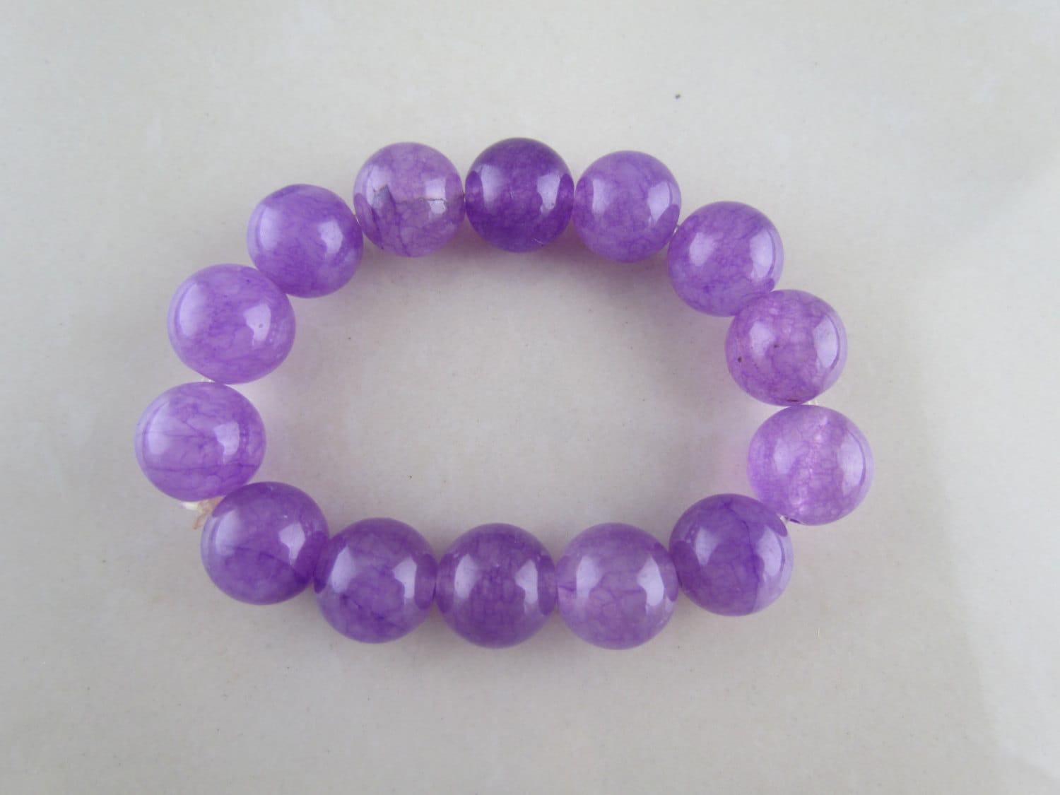 Natural purple jade bracelets fashion pearl bracelet pearl