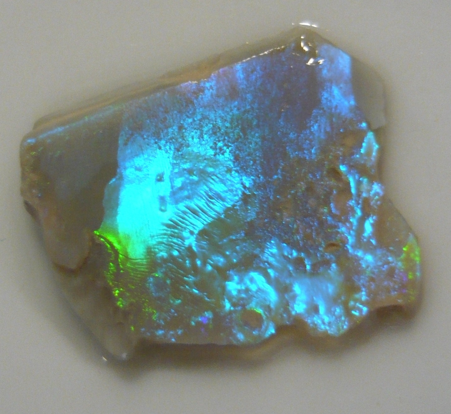 AUSTRALIAN BLACK OPAL rough raw roh 30 x 19 x 12 mm by ROUCUTGEMS