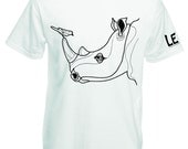 white rhino t shirt