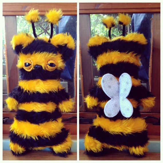 bee teddy bear toy