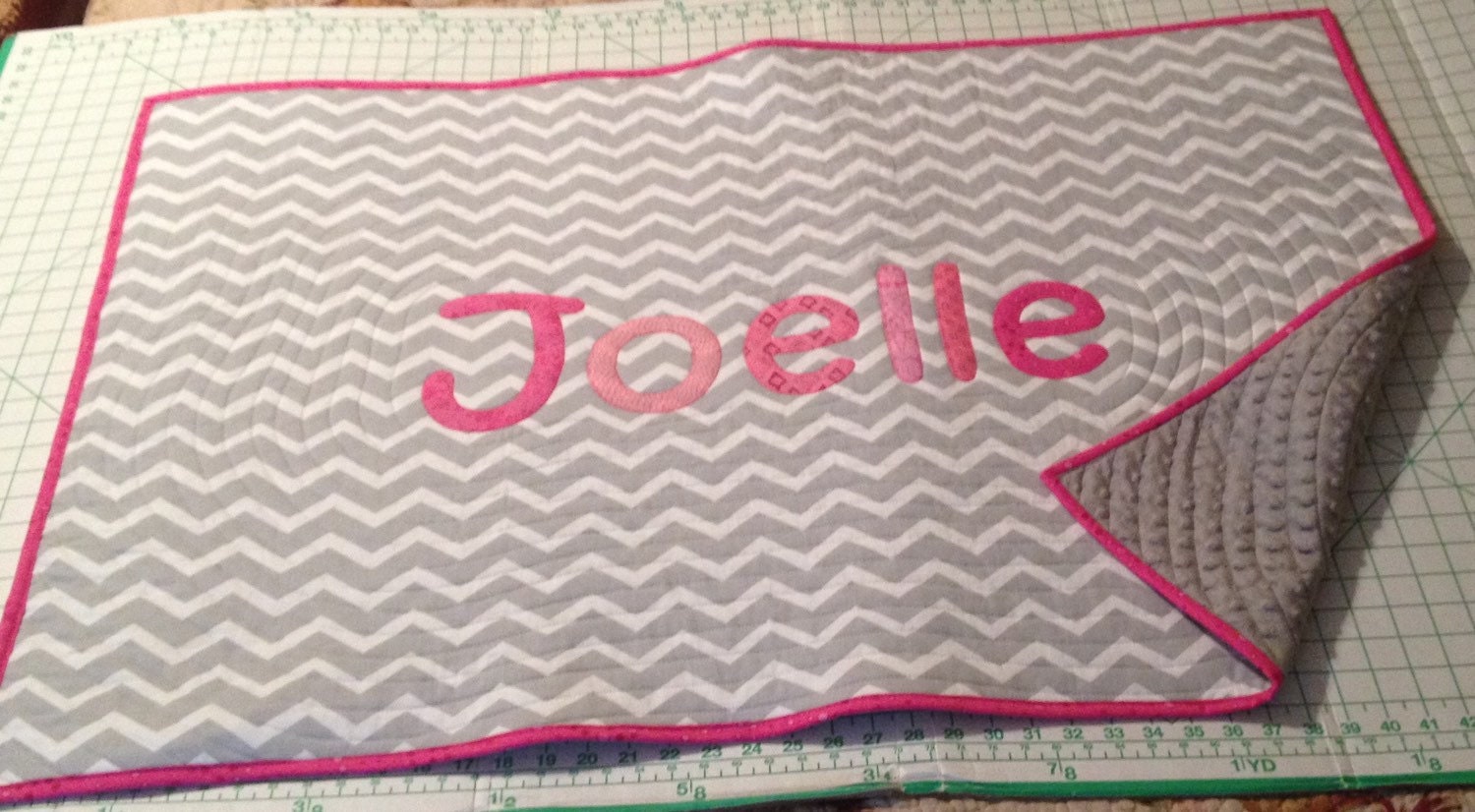 Custom Name Quilt by AmysCozyQuilts on Etsy