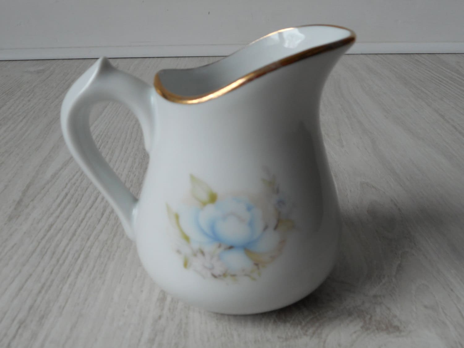 vintage French Limoges porcelain decorative creamer / milk jug Haute Juice