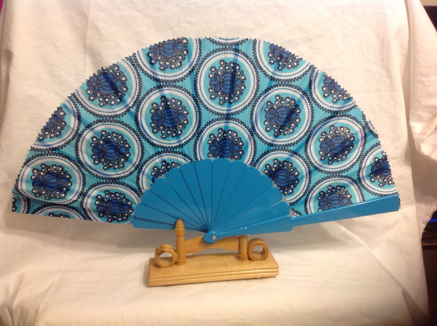 Ankara hand fan