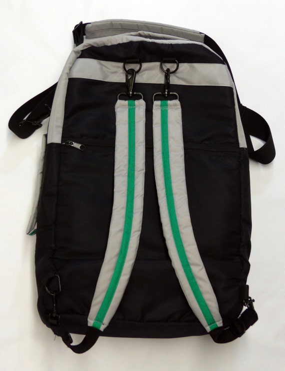 Flute Backpack with Alto Flute and Piccolo Slots Black