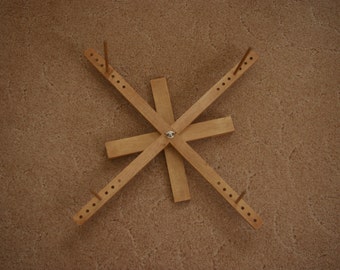 Solid Wood Amish Style Yarn Swift