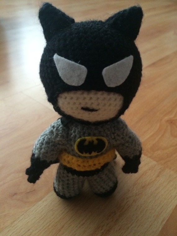 batman yarn doll