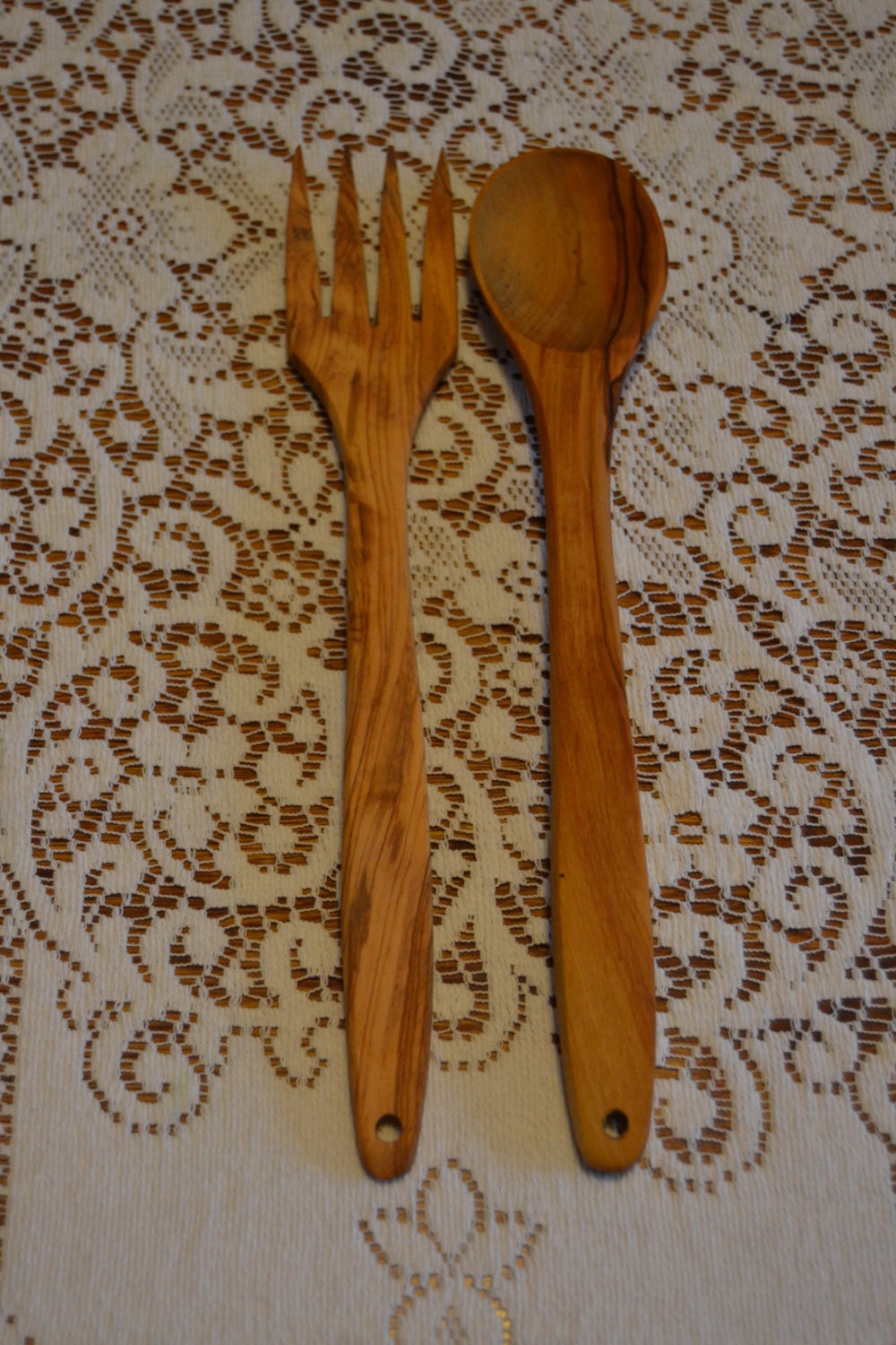 Olive Wood Spoon Spoon ONLY