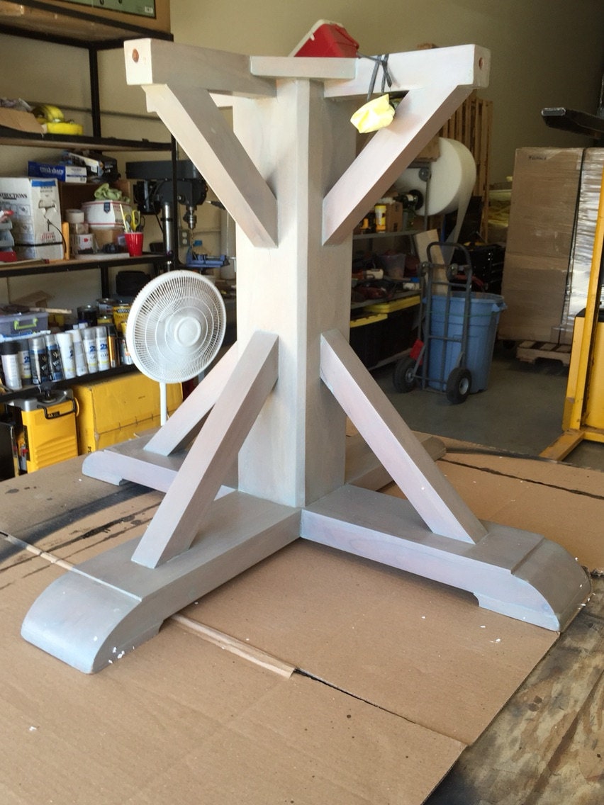 Pedestal Base Gray by MMVIDesigns on Etsy