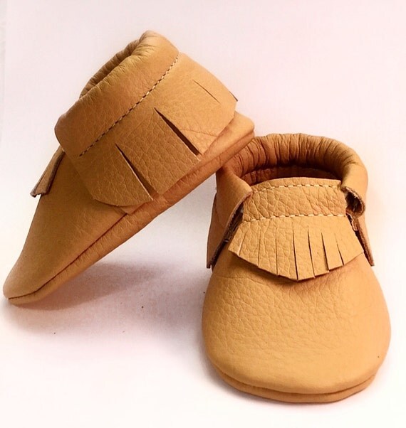 childrens leather moccasins